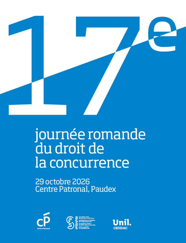 17e journée romande du droit de la concurrence